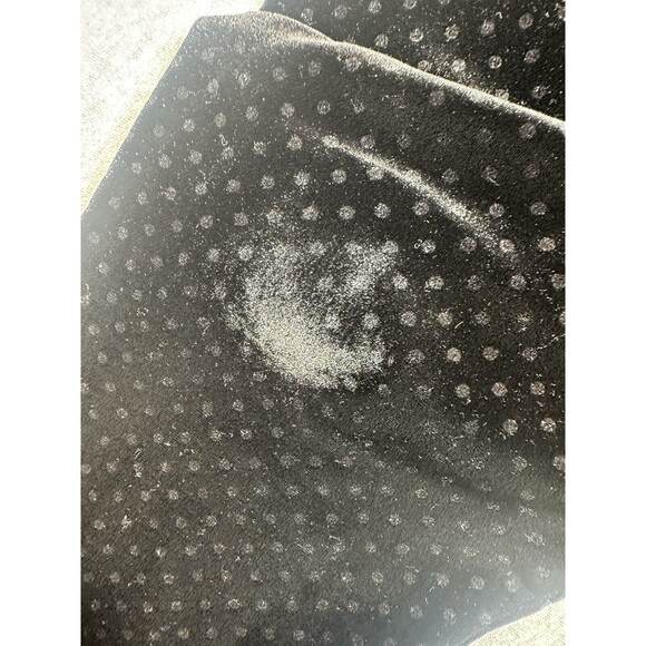 JW Los Angeles Johnny Was Black Velour Pants Women Medium Pull On - Picture 6 of 6